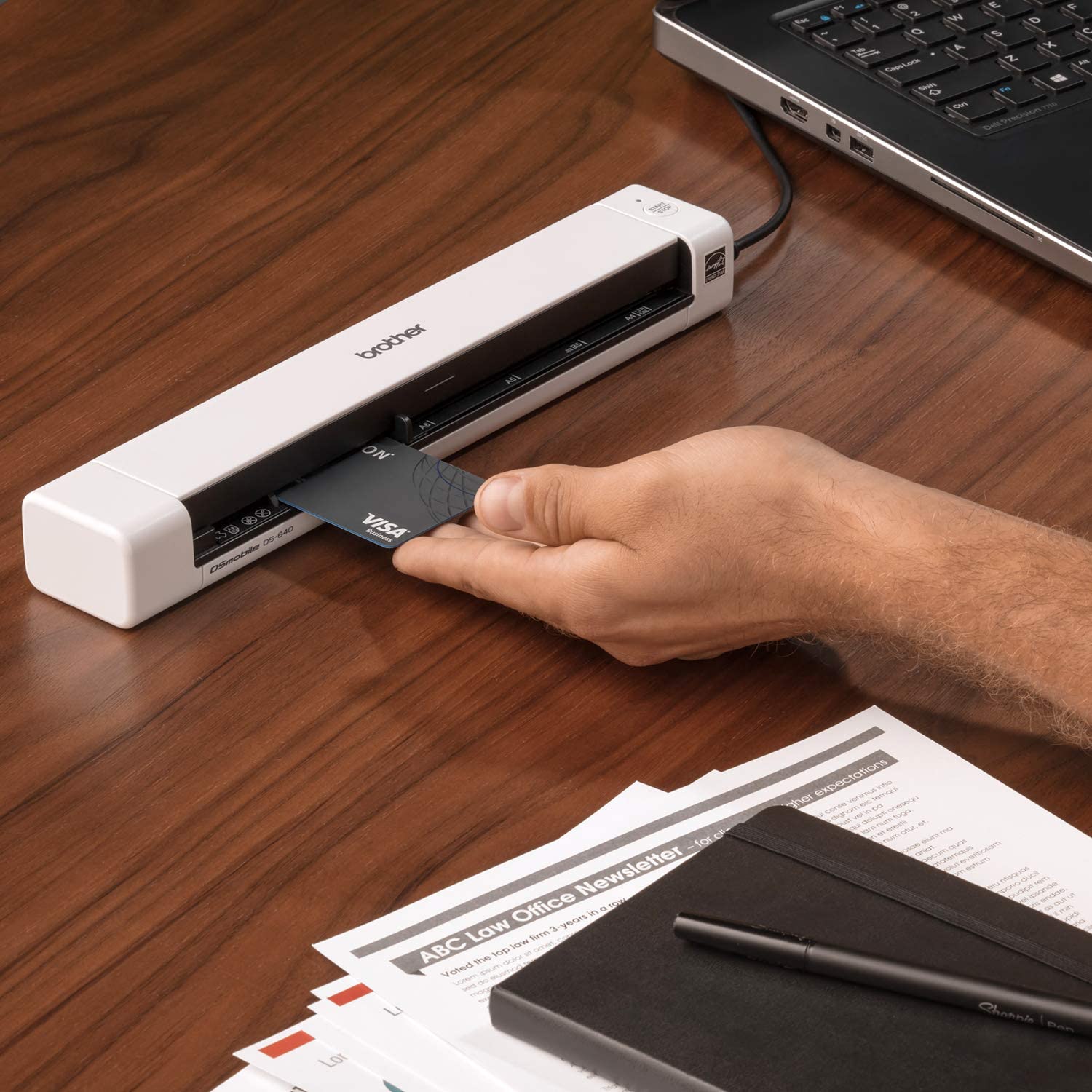 Brother DS-640 Compact Mobile Document Scanner, (Model: DS640) Brother DS-640 Compact Mobile Document Scanner, (Model: DS640)